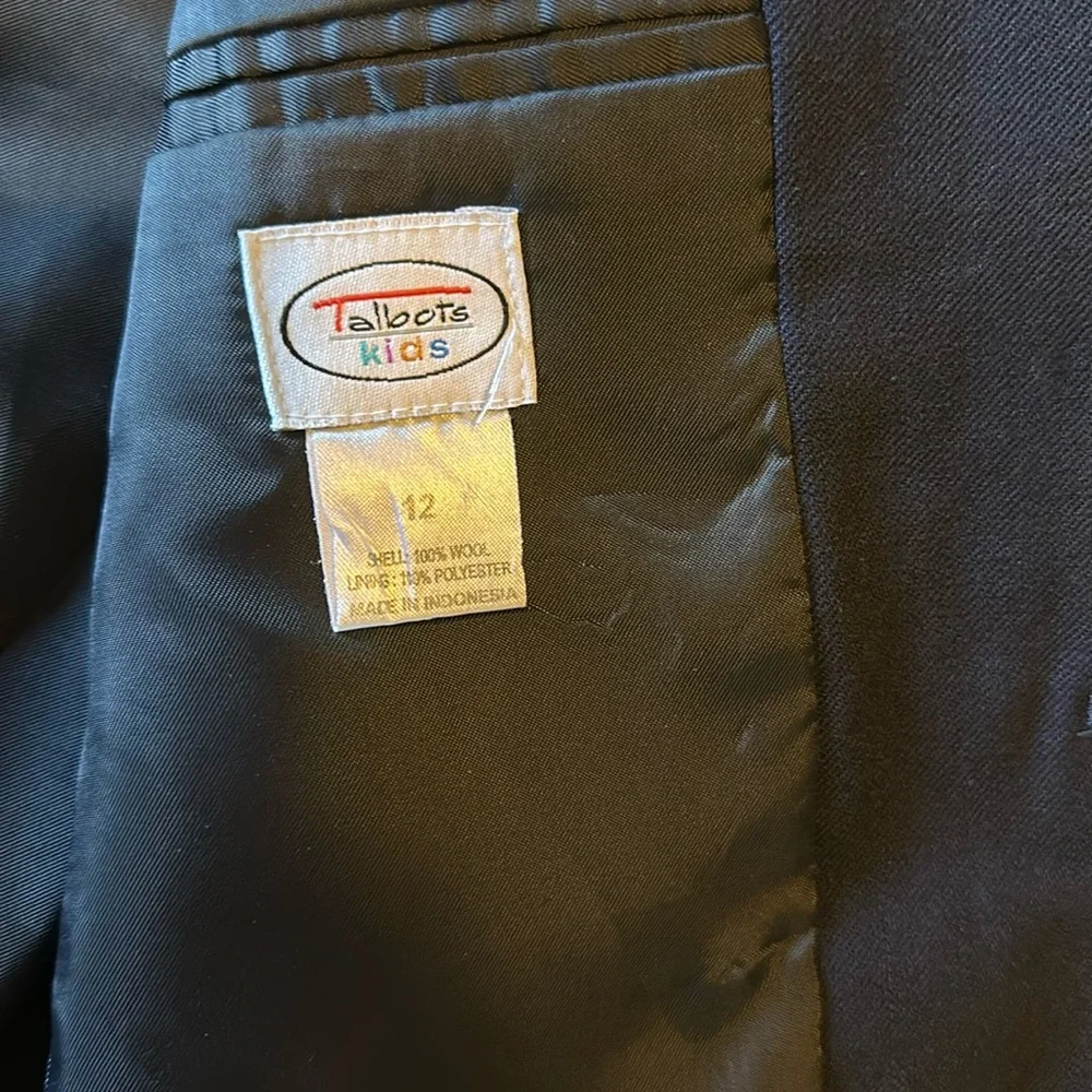 Talbots Kids Navy Blazer